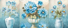 Load image into Gallery viewer, Blue vase  5D Full Drill Round Drill - 92x45cm
