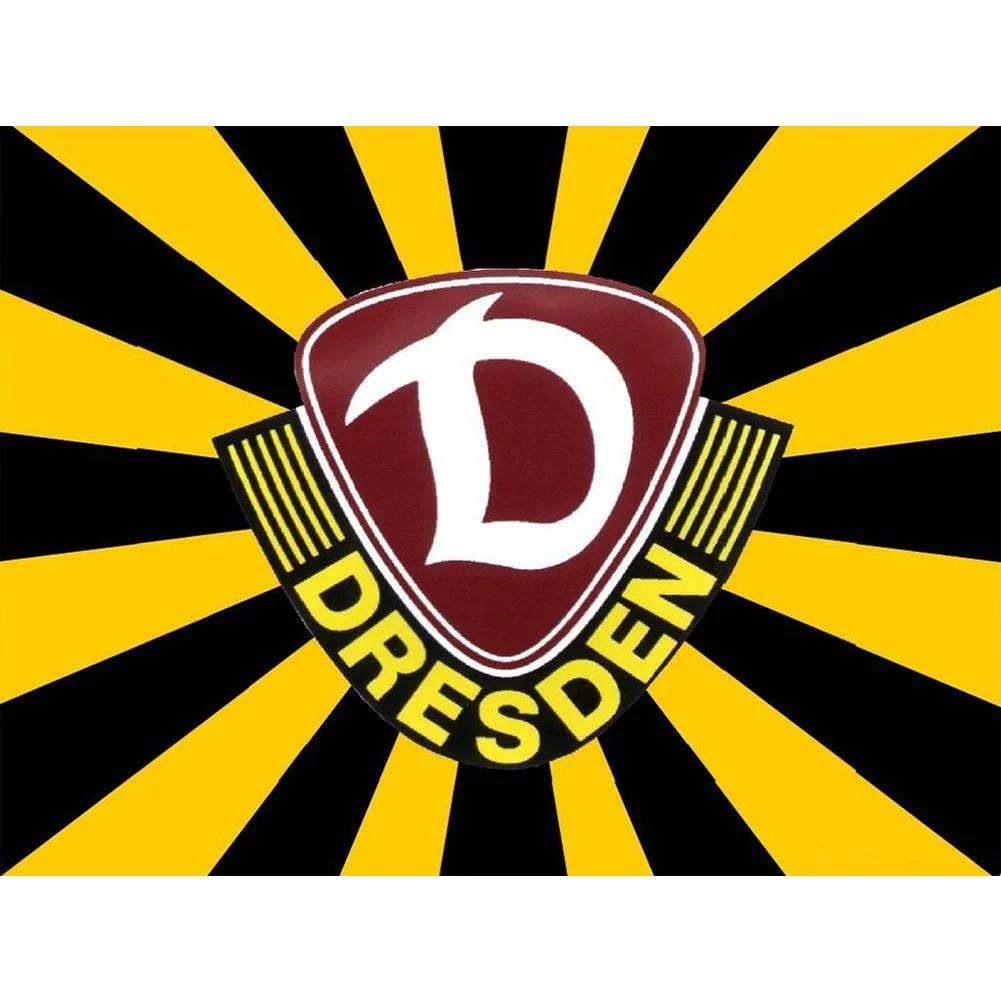 football Dynamo Dresden-round/square Diamond Painting