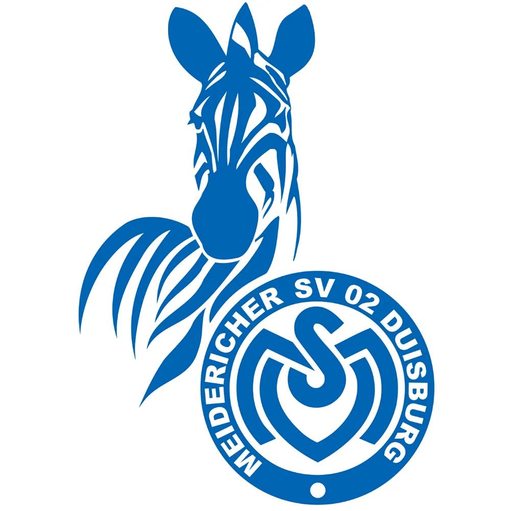 football MSV Duisburg-round/square Diamond Painting