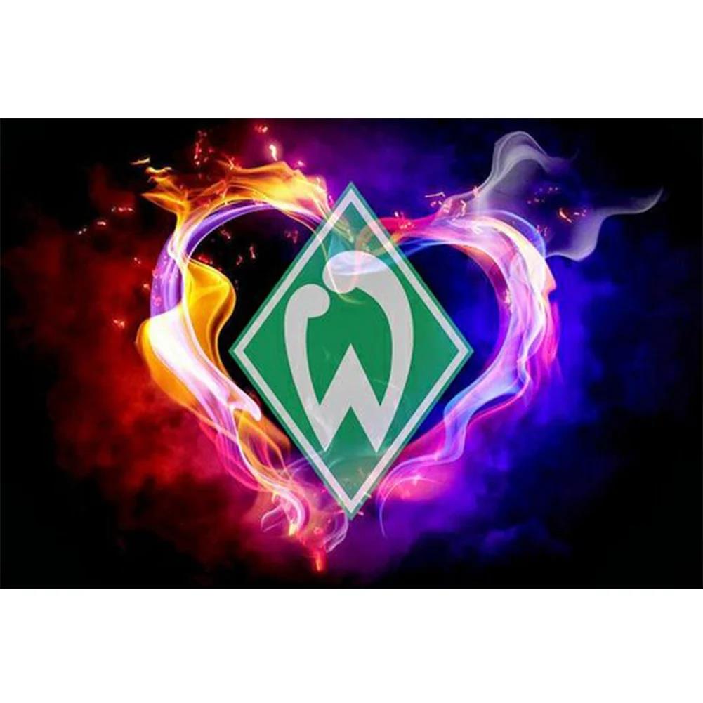 football Werder Bremen-Round/Square Diamond Painting