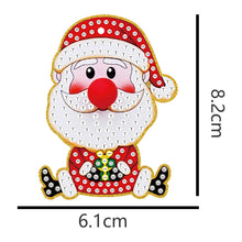 Load image into Gallery viewer, 5pcs/set Double Sided Christmas DIY Diamond Painting  Hanging Pendant Trees Decoration
