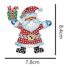 Load image into Gallery viewer, 5pcs/set Double Sided Christmas DIY Diamond Painting  Hanging Pendant Trees Decoration
