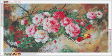 Load image into Gallery viewer, Flower - Full Drill Round Drill Painting  - 100x55cm
