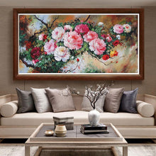 Load image into Gallery viewer, Flower - Full Drill Round Drill Painting  - 100x55cm
