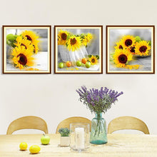 Load image into Gallery viewer, Sunflower - Full Drill Round Drill - 105x35cm
