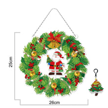 Load image into Gallery viewer, Wreath and Keyring Pendant
