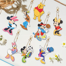 Load image into Gallery viewer, 8pcs Mickey Mouse Double Sided Keychain
