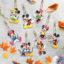 Load image into Gallery viewer, 8pcs Mickey Mouse Double Sided Keychain
