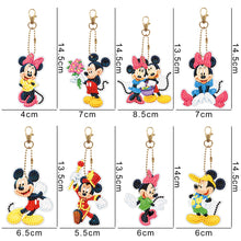 Load image into Gallery viewer, 8pcs Mickey Mouse Double Sided Keychain
