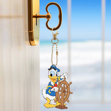 Load image into Gallery viewer, 6pcs Donald Duck Double Sided Keychain
