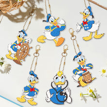 Load image into Gallery viewer, 6pcs Donald Duck Double Sided Keychain
