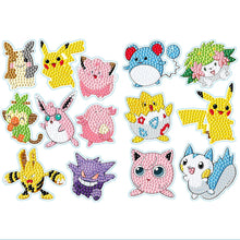 Load image into Gallery viewer, 2pcs Pokémon - 5d diy craft stickers
