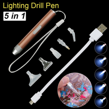 Load image into Gallery viewer, Diamond Painting USB Charging Luminous Point Drill Pen Kit
