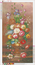 Load image into Gallery viewer, Flower - Full Drill Round Drill Painting - 85x45cm
